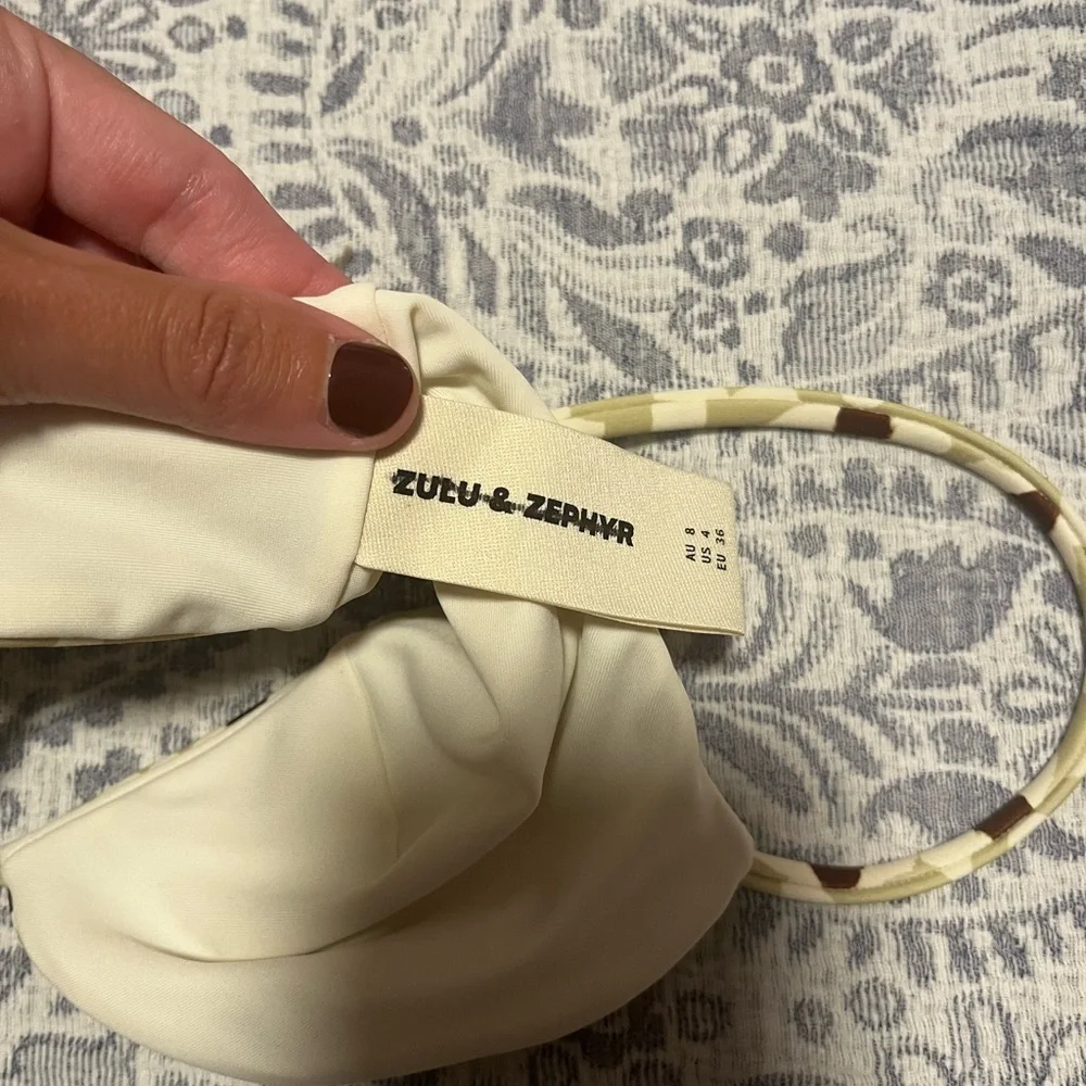 NWOT Zulu & zephyr bikini top - Picture 3 of 5